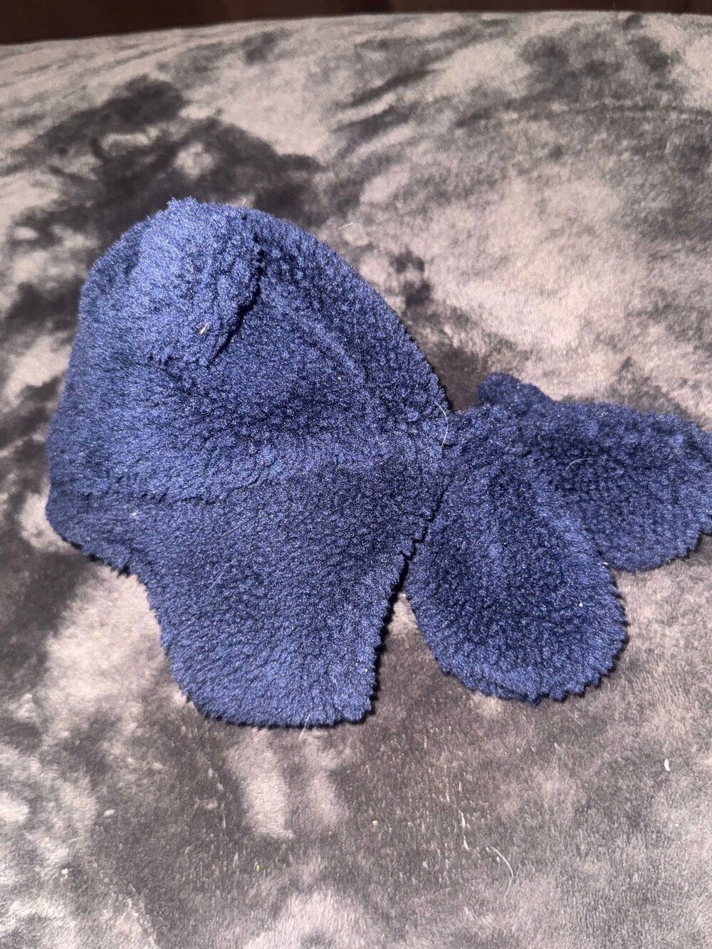 NWT The Children's Place Plush Hand Puppet Navy Blue